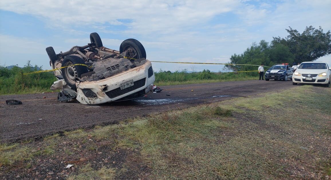 Tr Gico Accidente Volcadura Deja Un Muerto Y Tres Lesionados En