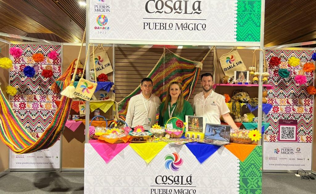 Cosalá Sinaloa presente en Tianguis de Pueblos Mágicos Oaxaca 2022