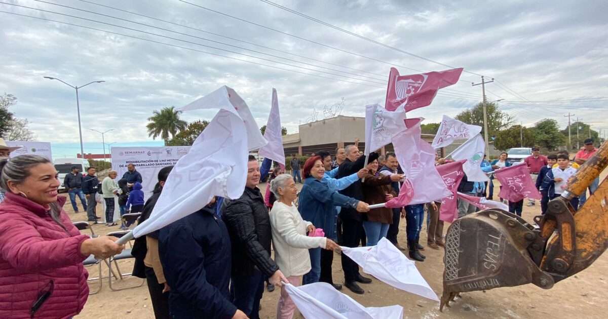 Dan banderazo de obra en el Dolores Hidalgo Ahome rehabilitarán el