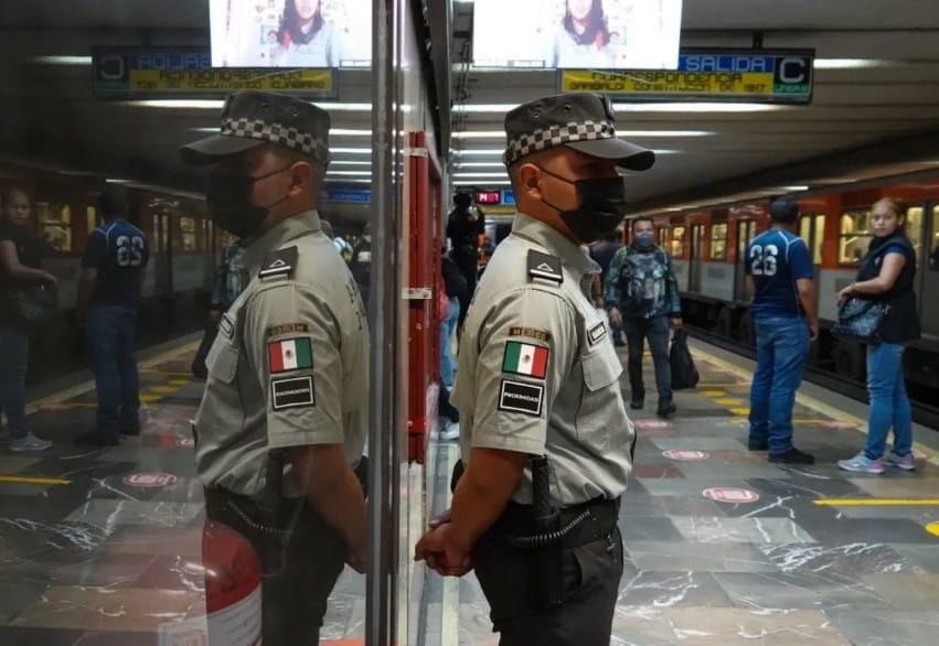 En Todas Partes Guardia Nacional Tambi N Estar En Talleres Del Metro