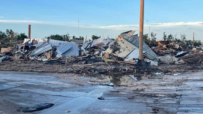 Video Tornado devastó comunidad en Texas hay tres muertos y 70