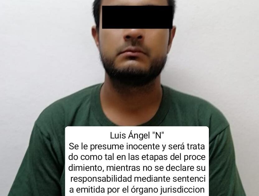 Detienen policías a Luis Ángel por el presunto asesinato de joven