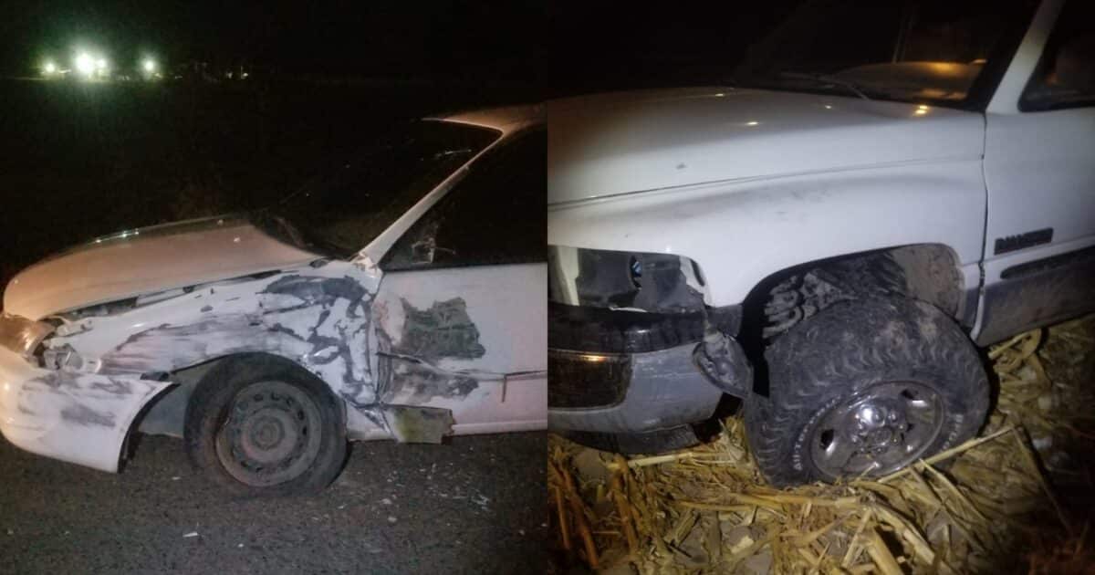 Accidente En Guasave Invade Carril Contrario Provoca Accidente Y