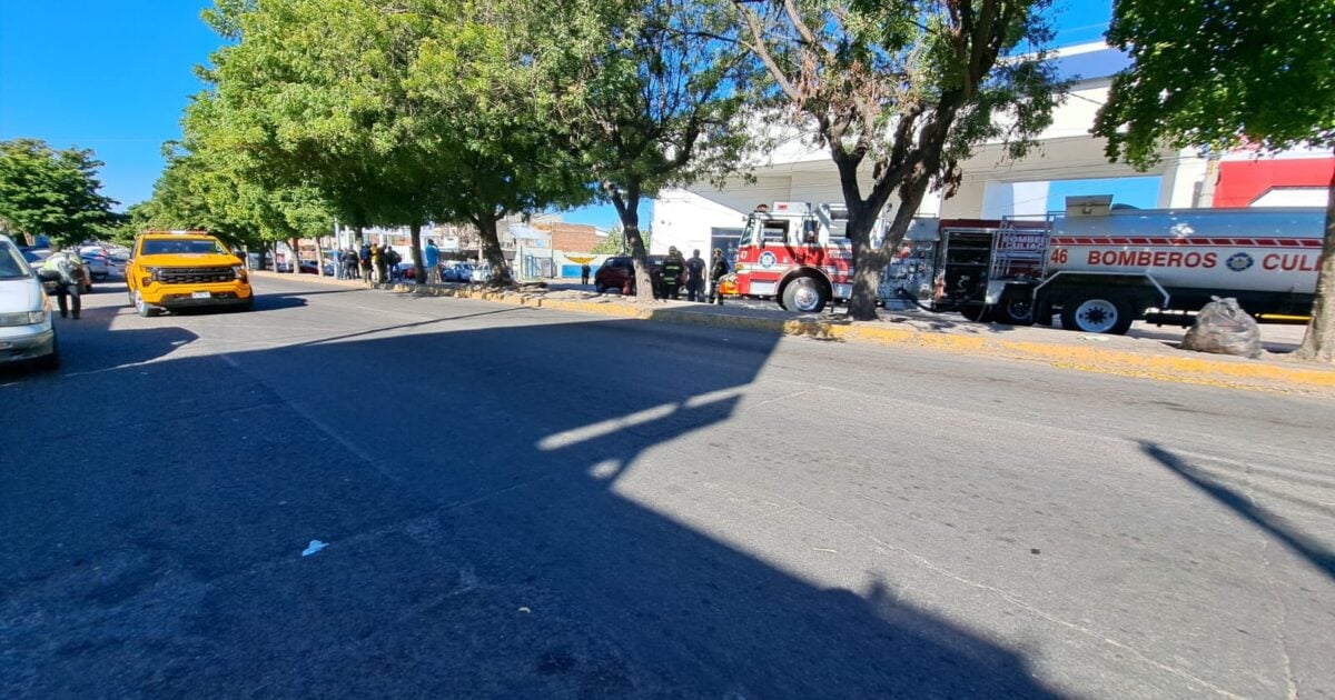 Desalojan negocios de la colonia Centro en Culiacán por fuga de gas LP