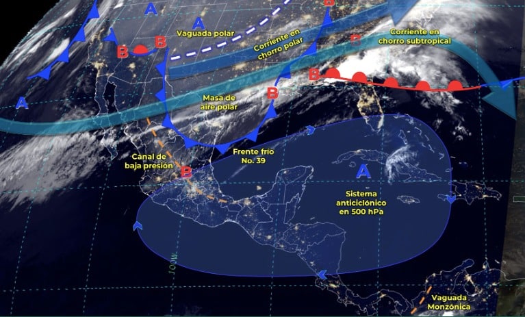 Frente Masa De Aire Polar Y Anticicl N D Nde Est N Los Sistemas