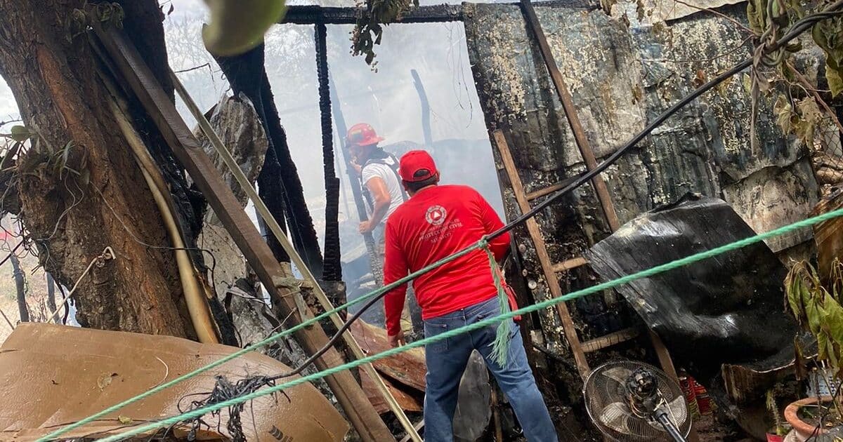 Incendio En Una Casa En Juan Jos R Os Deja A Una Mujer Con Quemaduras