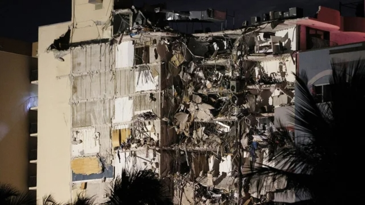 Tragedia en Miami Suman 10 muertos por derrumbe de edificio y reportan