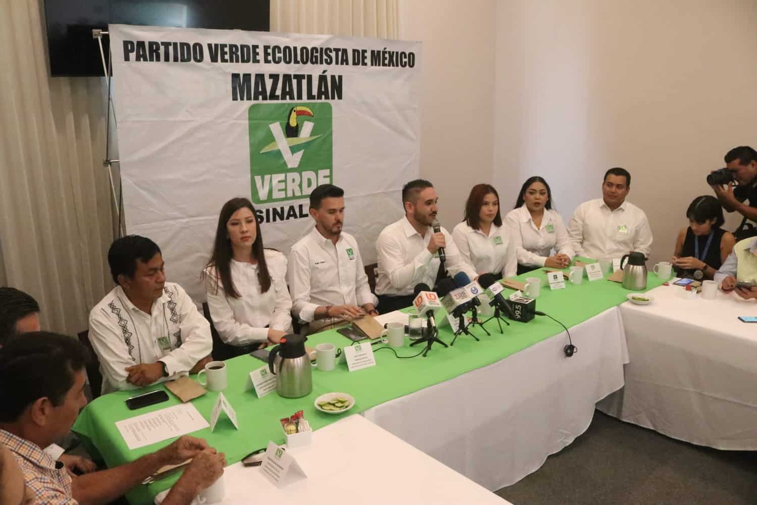 Fortalece el Partido Verde Ecologista su estructura en Mazatlán; hay nuevo dirigente