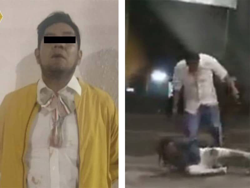 Arrestan a sujeto que golpeó brutalmente a mujer en Santa María la Ribera ¡No era la primera vez!