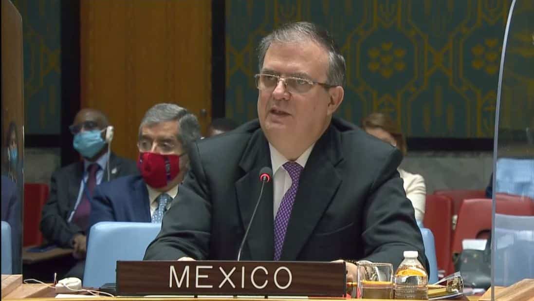 Marcelo Ebrard acude a la ONU y expone la propuesta de paz Rusia- Ucrania de AMLO
