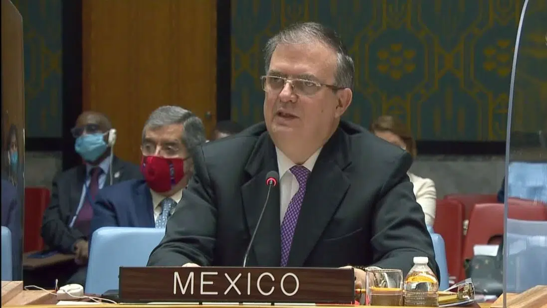 Marcelo Ebrard acude a la ONU y expone la propuesta de paz Rusia- Ucrania de AMLO