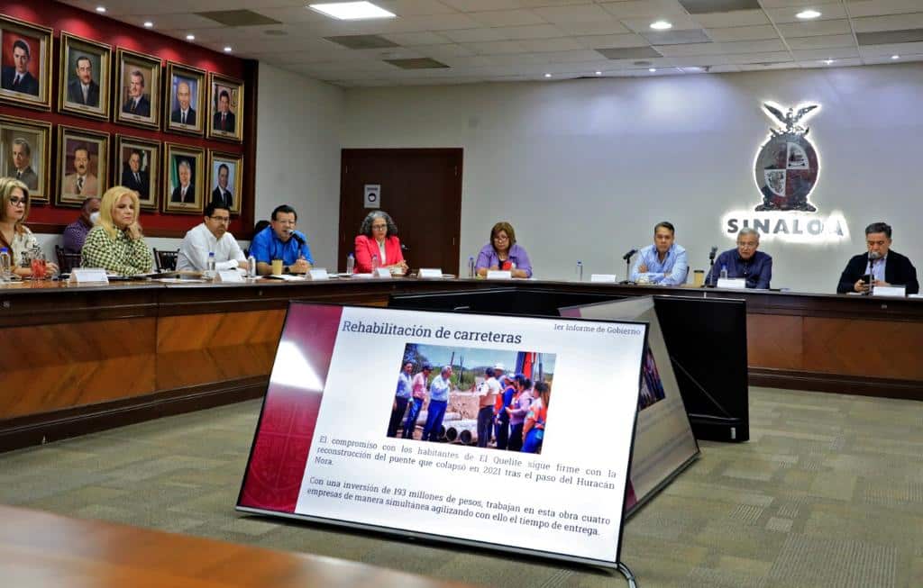 El gobernador Rocha analiza resultados de su gabinete