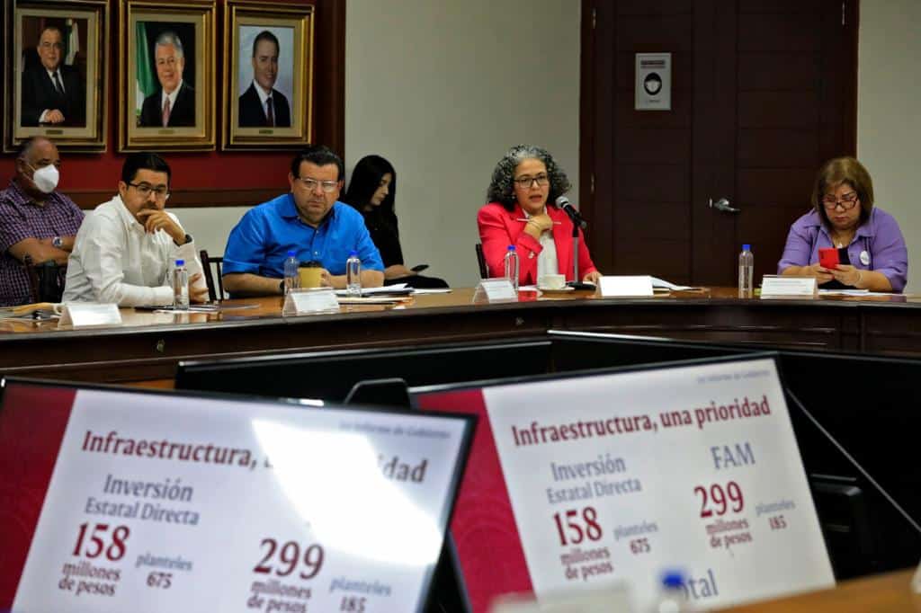 El gobernador Rocha analiza resultados de su gabinete