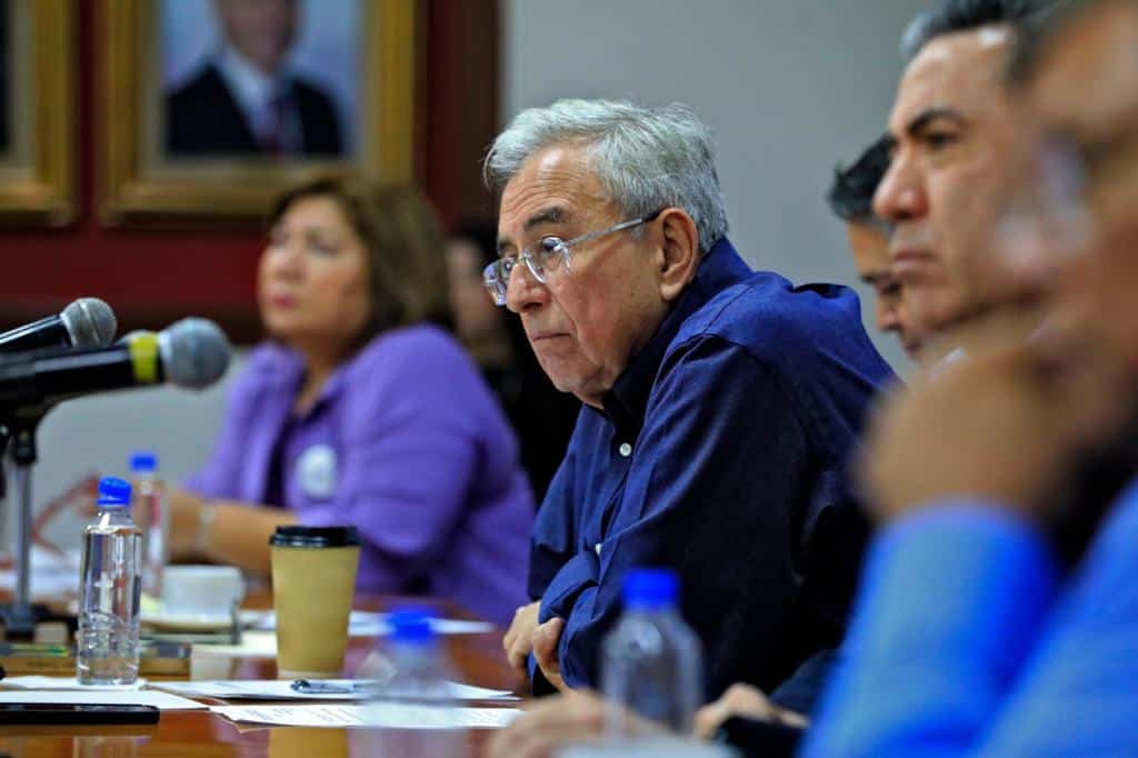El gobernador Rocha analiza resultados de su gabinete
