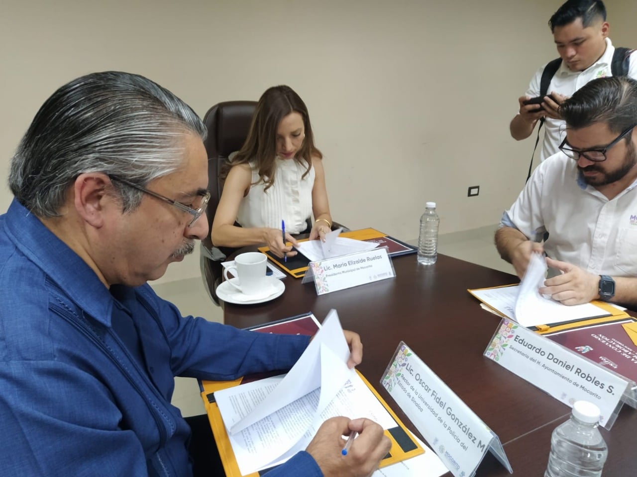 Convenio Unipol y Ayuntamiento Mocorito