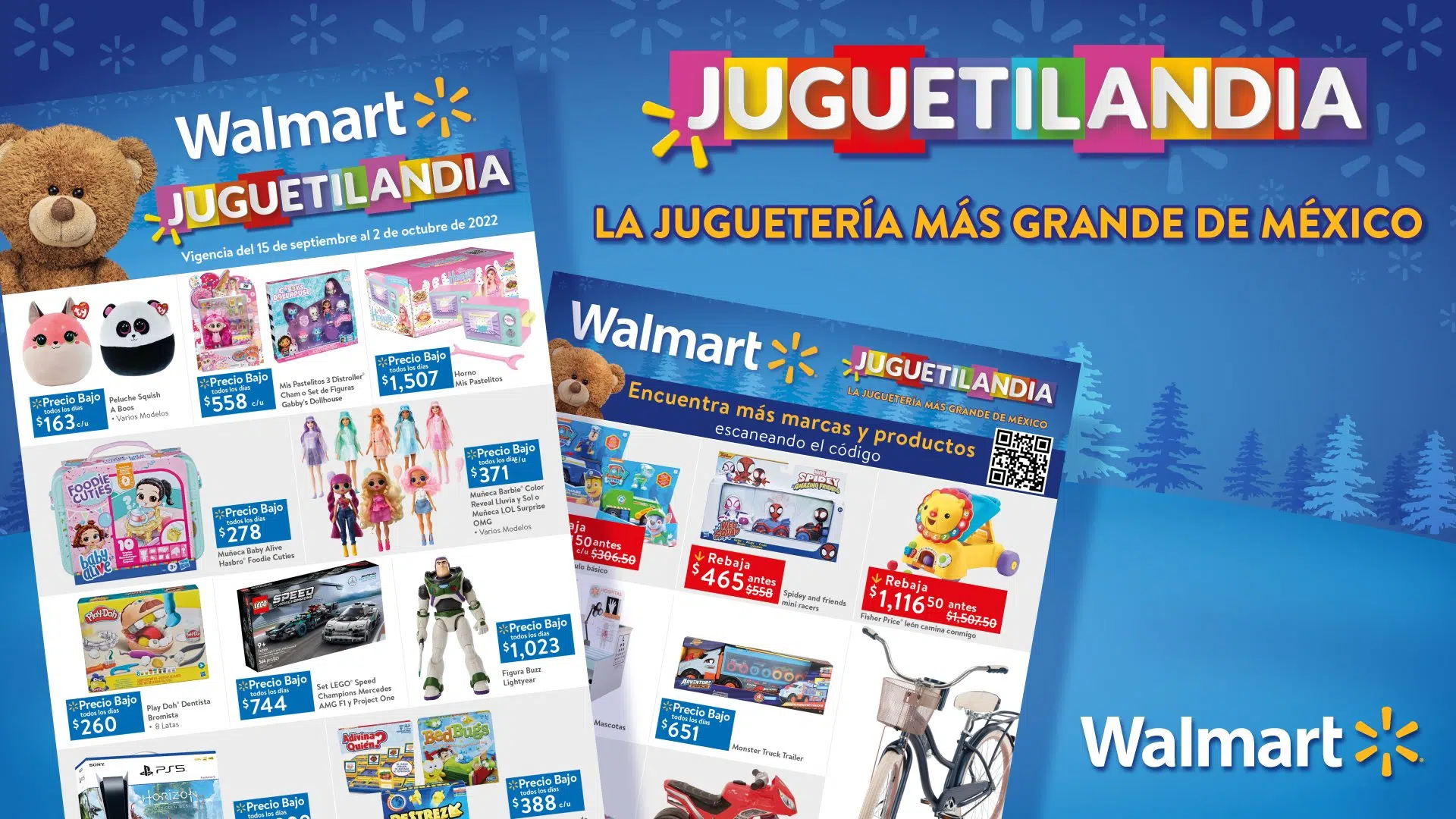 ¡Para consentir a los peques del hogar! “Juguetilandia” de Walmart abrirá sus puertas esta nueva temporada