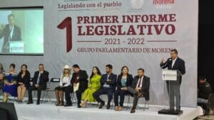 Informe de diputados de Morena en Guamúchil