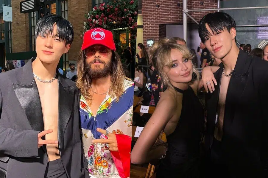 Jeno de NCT deslumbra junto a Jared Leto y Sabrina Carpenter en la Semana de la Moda de Nueva York
