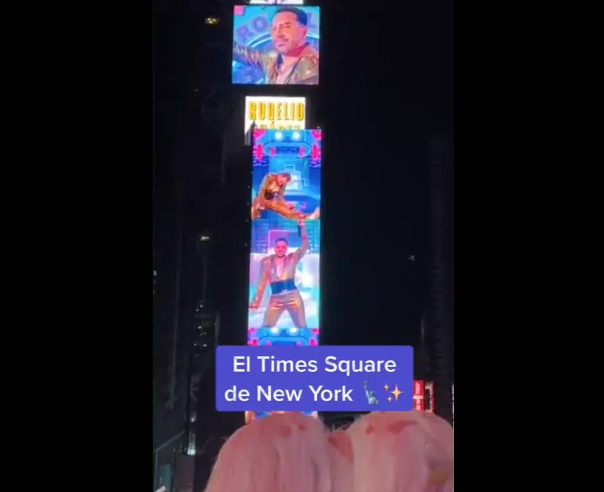 VIDEO: ¡La quinta ola llegó a Nueva York! La Más Draga hace historia en el Times Square