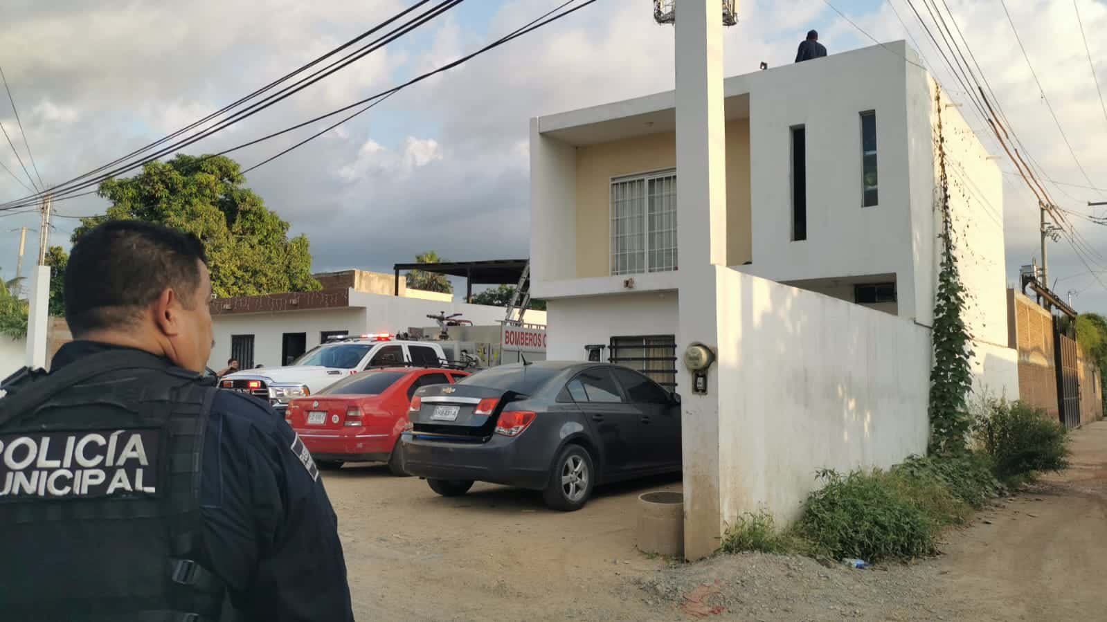 Marcelino sufre descarga electrica en Culiacán