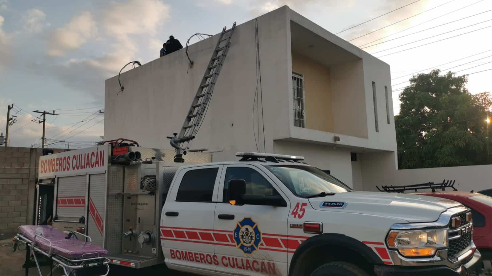Marcelino sufre descarga electrica en Culiacán