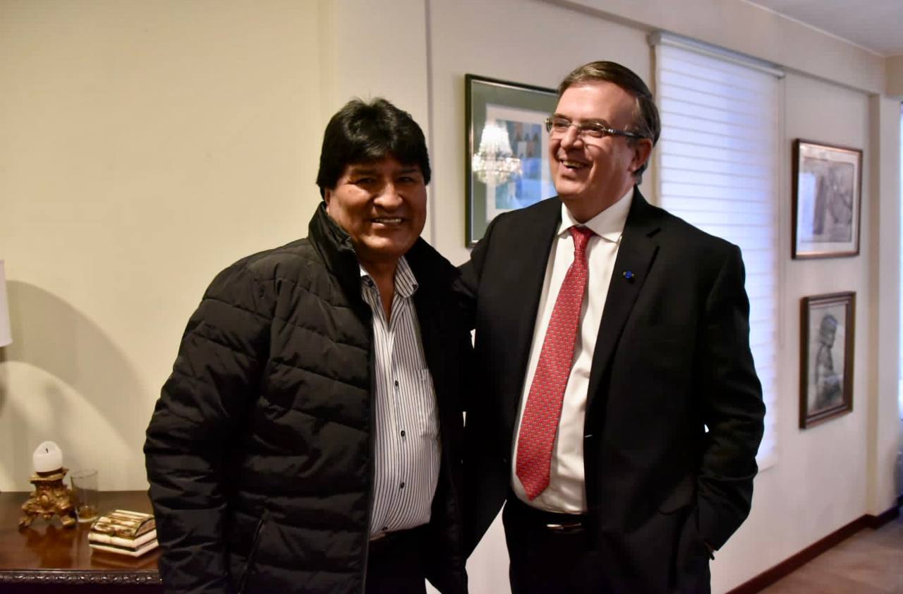 ¡Sacaron los prohibidos! Marcelo Ebrard y Evo Morales conquistan con baile en TikTok