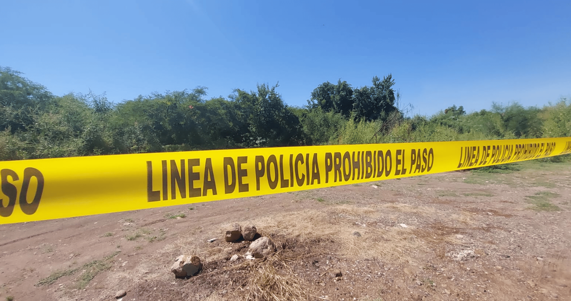 Hallan restos óseos al sur de Culiacán; están junto a una brecha de terracería