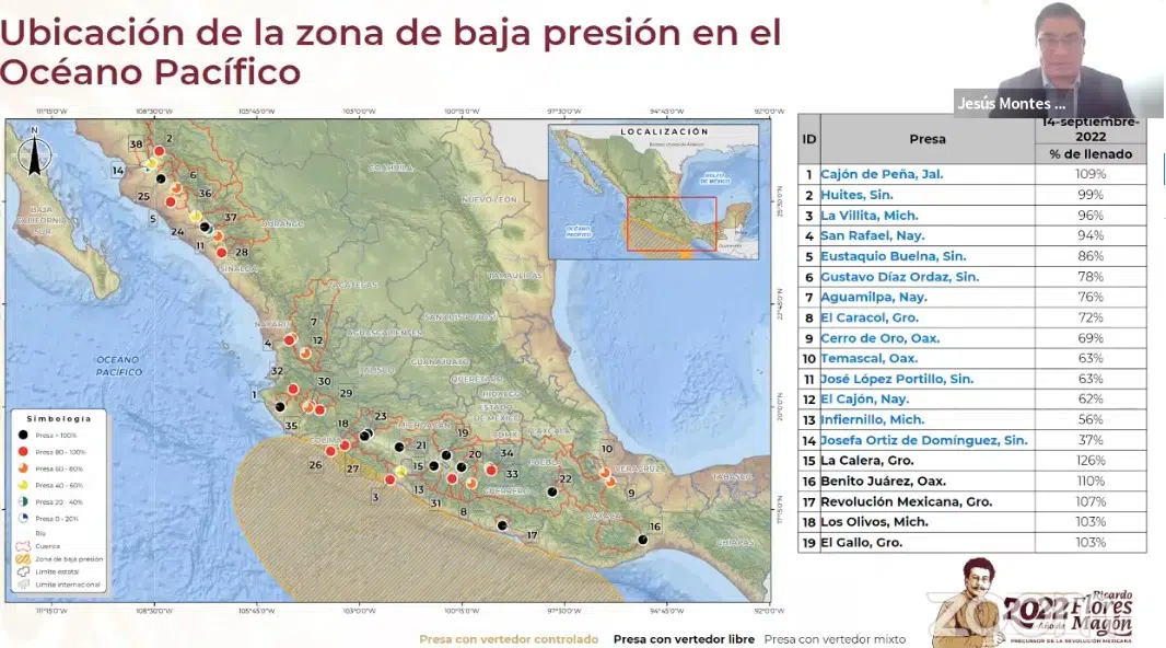¡Prevenido Sinaloa! Por una semana, se tendrán riesgo de tormentas por posibles ciclones