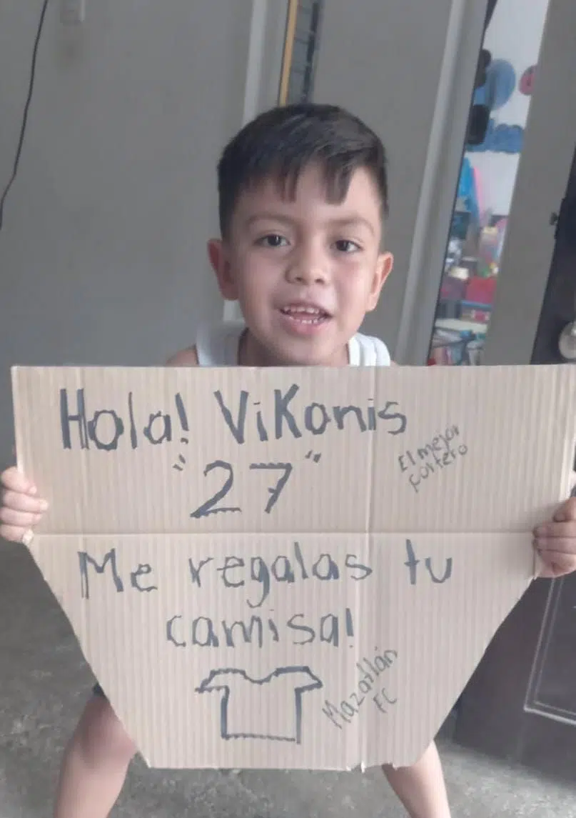 ¡El poder de las redes sociales! Niño inspira a arquero del Mazatlán FC y le regala su playera