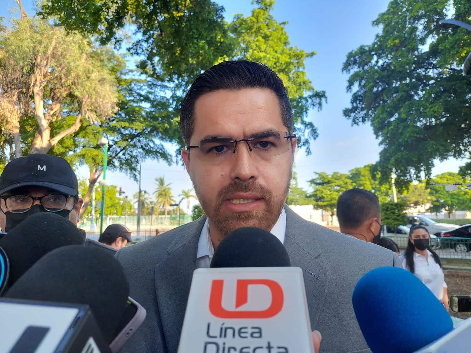 Secretario de Salud del Gobierno del Estado, Cuitláhuac González Galindo