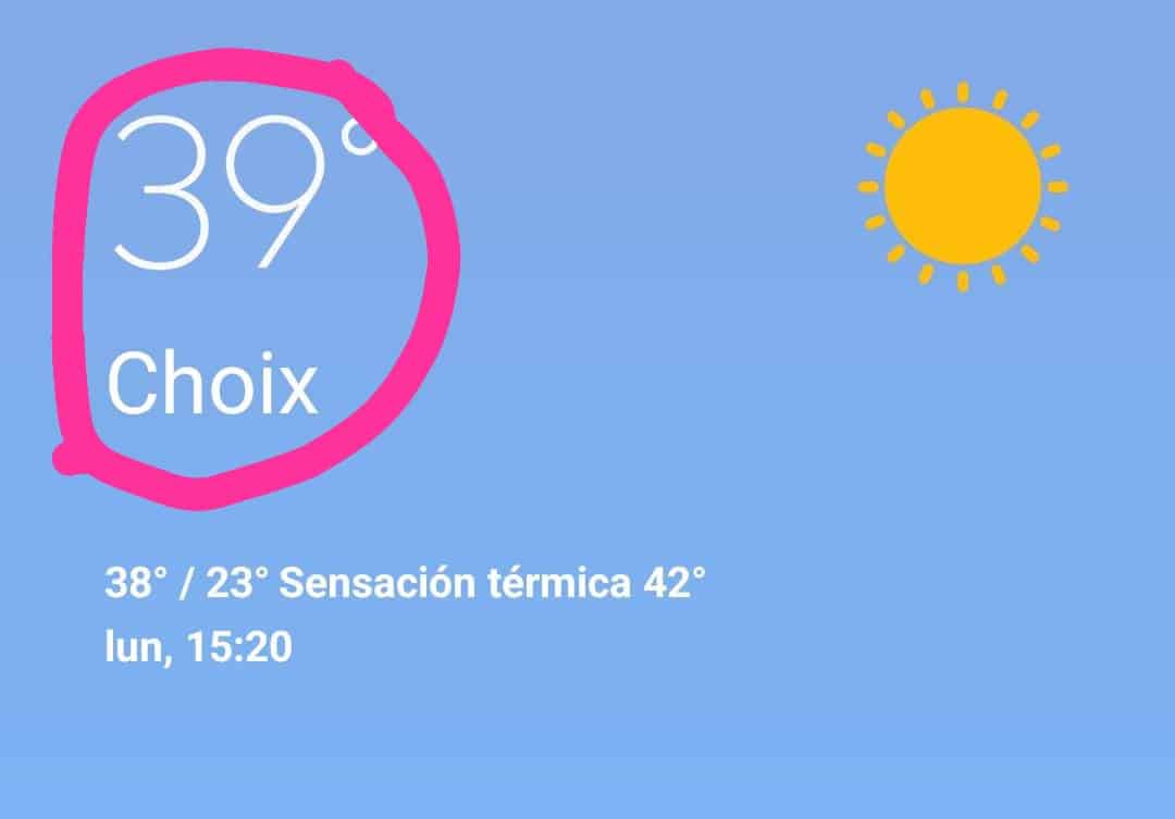 ¡Que me regresen al verano, el otoño está que arde en Sinaloa! ¿En dónde la temperatura más alta?
