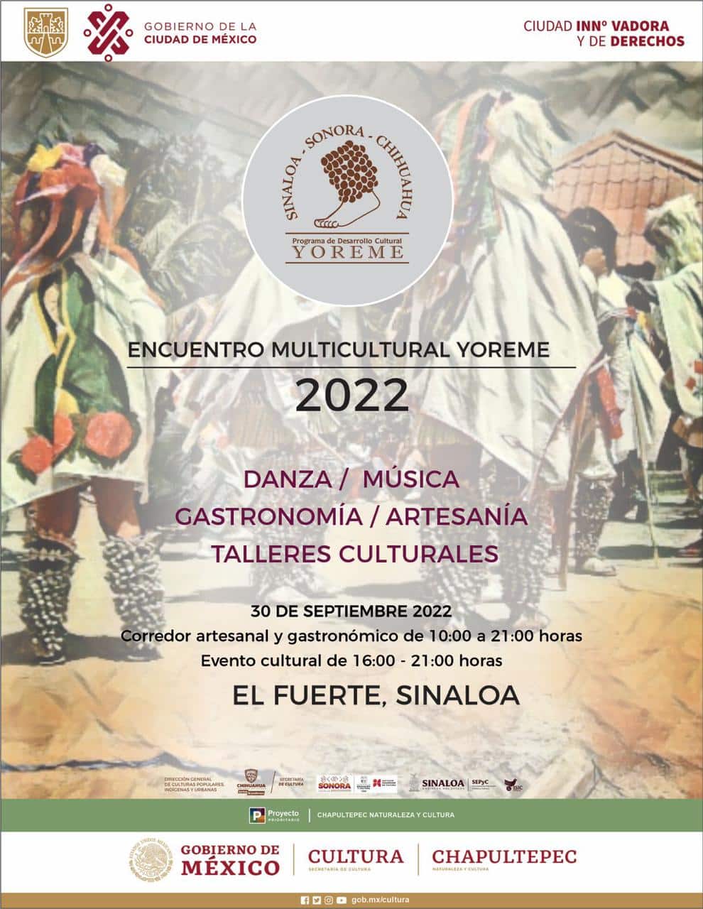 ¿Conoces la cultura yoreme? Este fin de semana El Fuerte será sede de encuentro multicultural