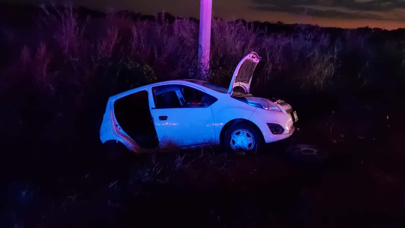 Empleado del ayuntamiento de Culiacán queda lesionado en accidente