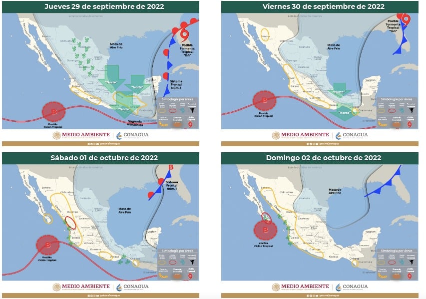 ¡El Pacífico, a punto de recibir cicón 15 de la temporada! “Orlene” ya viene