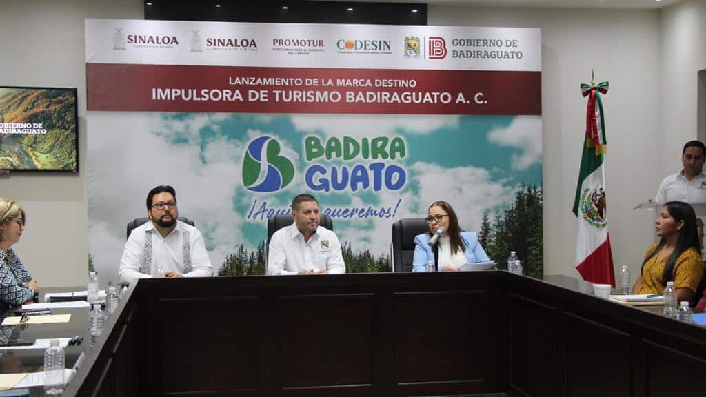 Impulsan el turismo en Badiraguato con el lanzamiento de la Marca Destino