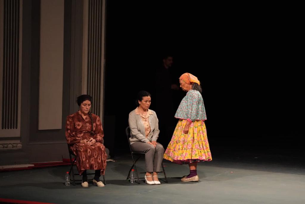 En la puesta en escena 