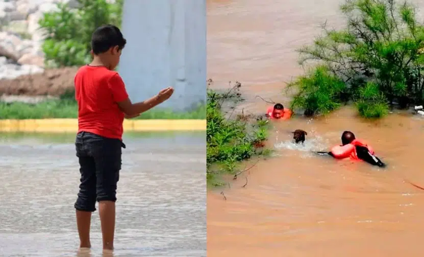 ¡Tragedia! Dos hermanitos murieron ahogados mientras jugaban en el Río Nazas, Coahuila