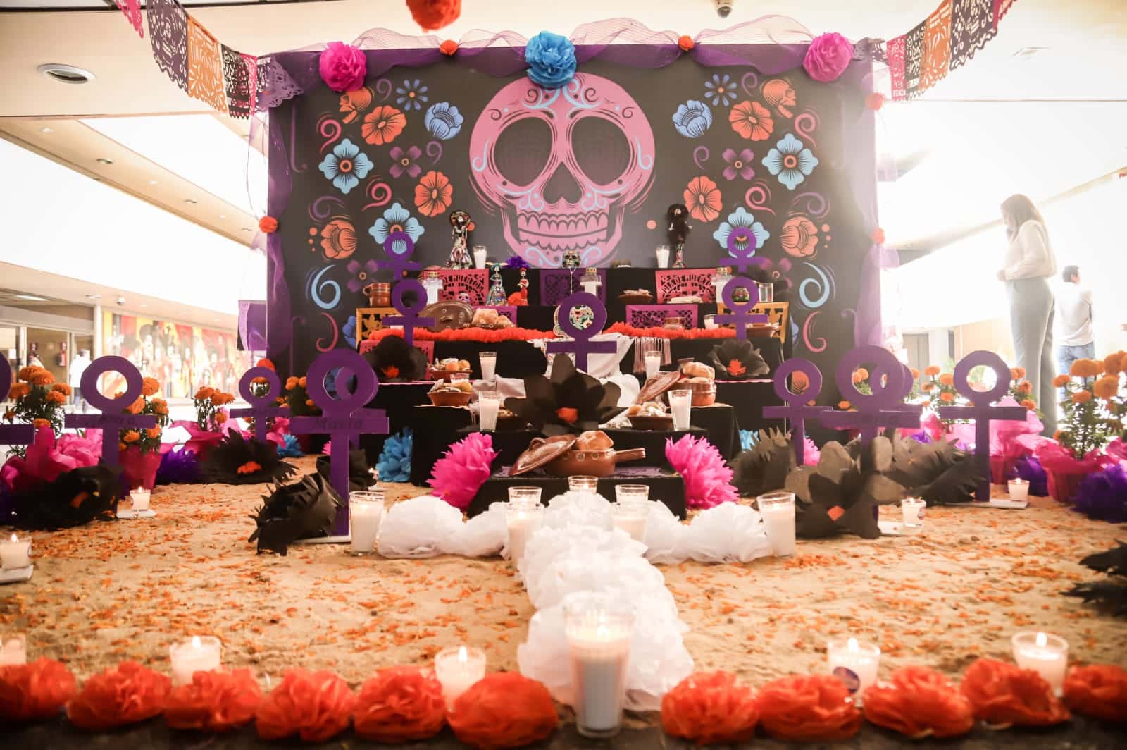 Altar de muertos Palacio de gobierno Tere Guerra