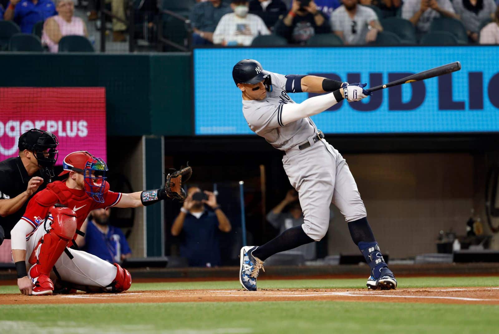 Aaron Judge es el rey del cuadrangular