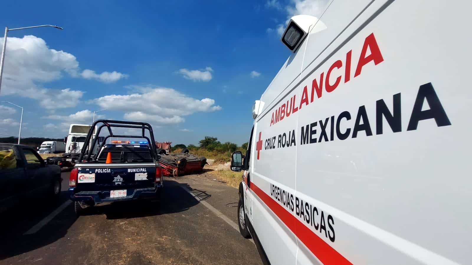 Accidente Culiacán, Volcadura