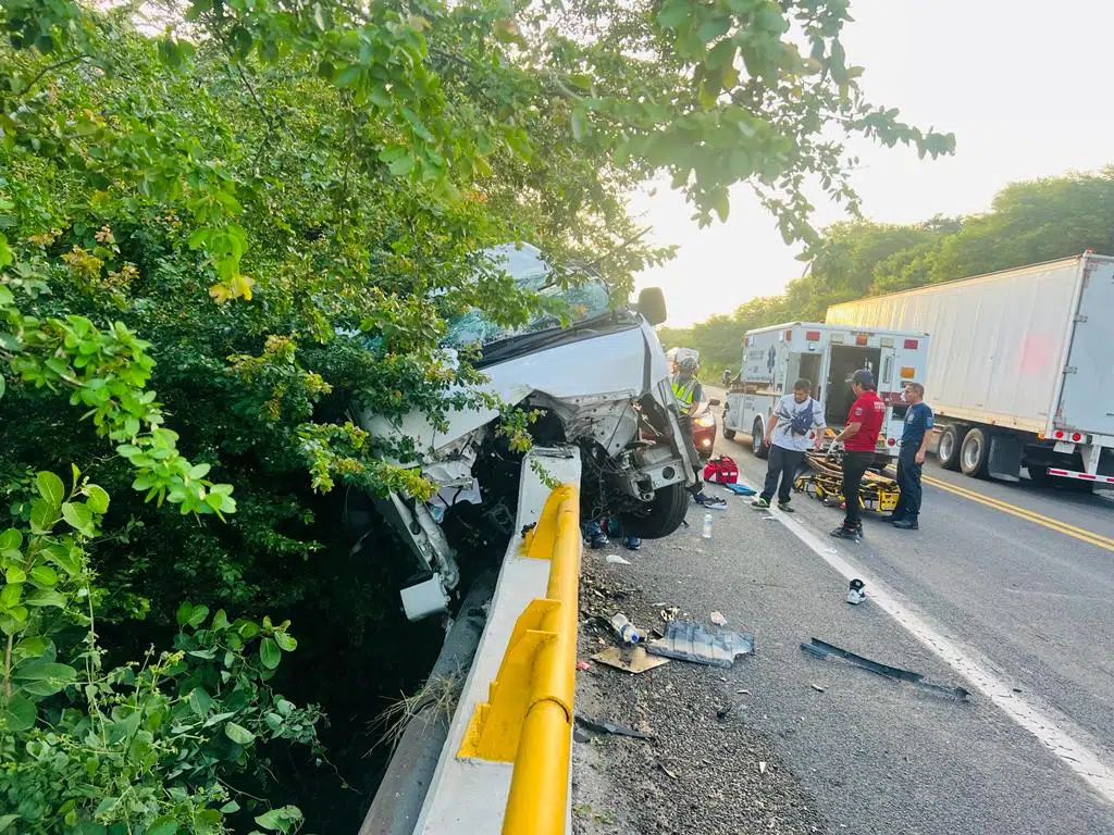 Accidente El Rosario Sinaloa