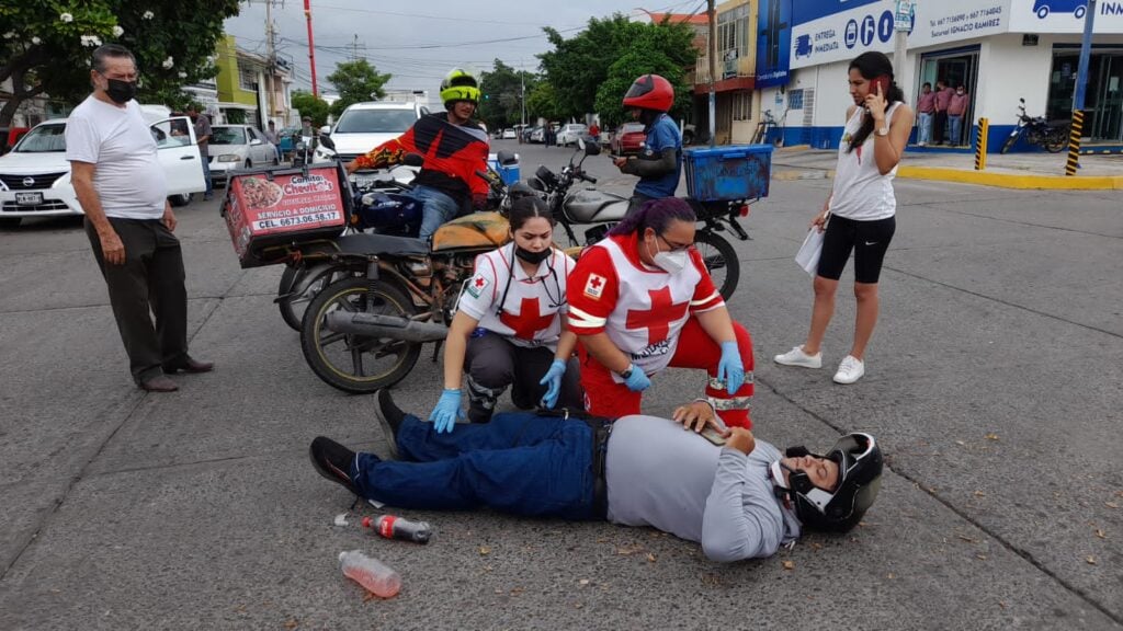 Accidente choque Culiacán 