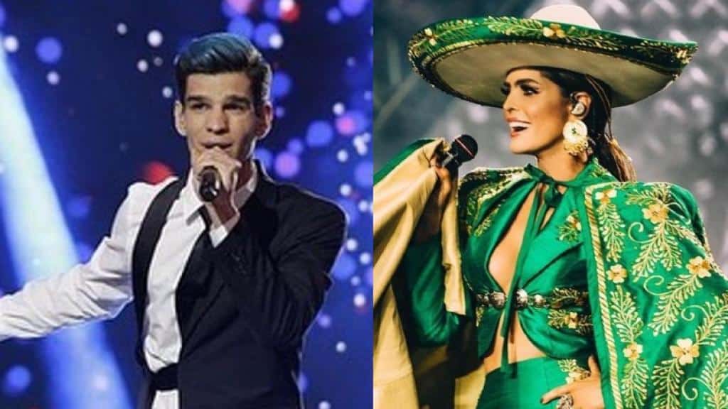 Ana Bárbara canta junto a Nelson Carreras, ex académico guatemalteco