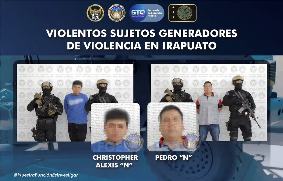 Anuncian detención de los responsables de la masacre en bar de Irapuato