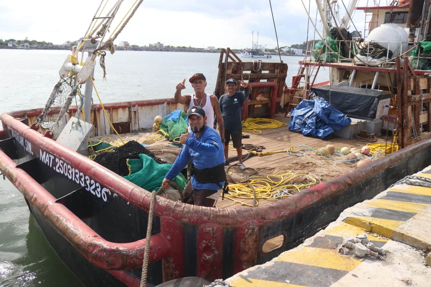 “Bendito Dios les fue bien”, producción de camarón aliviana a pescadores de El Huizache Michel luna