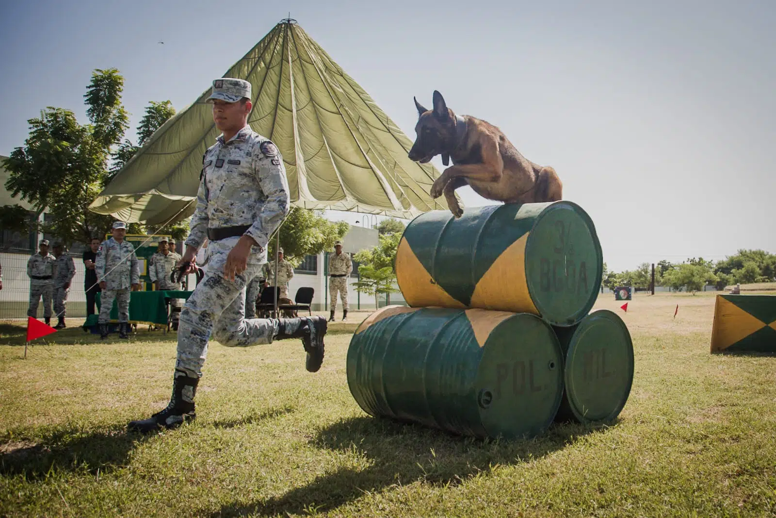 Binomios caninos de Guardia Nacional ok