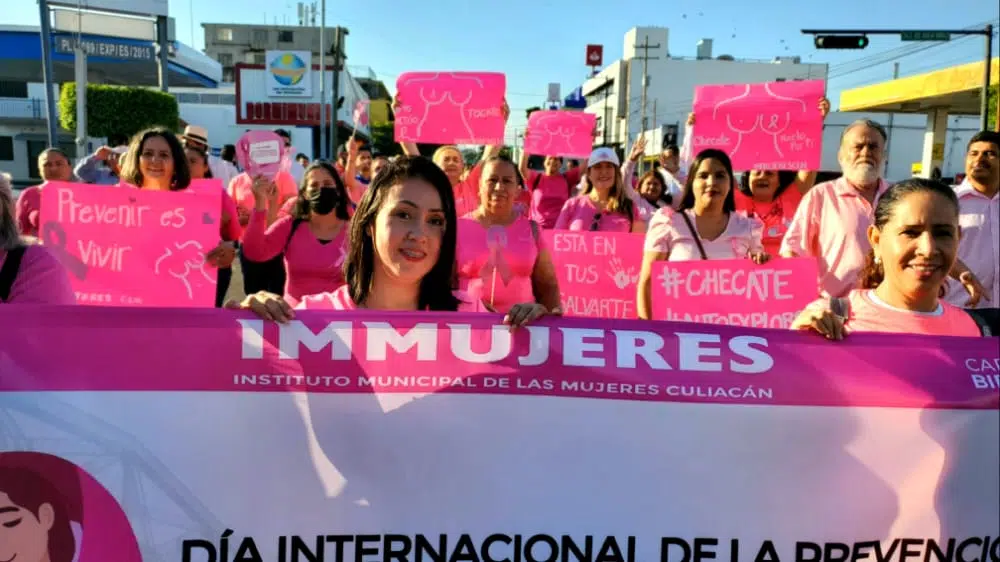 Marcha contra el cáncer de mama