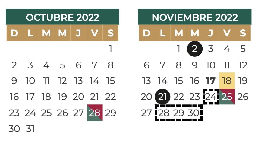 Calendario SEP
