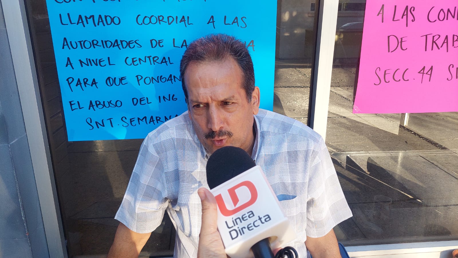 Carlos Fernández Vázquez, Huelga, Conagua