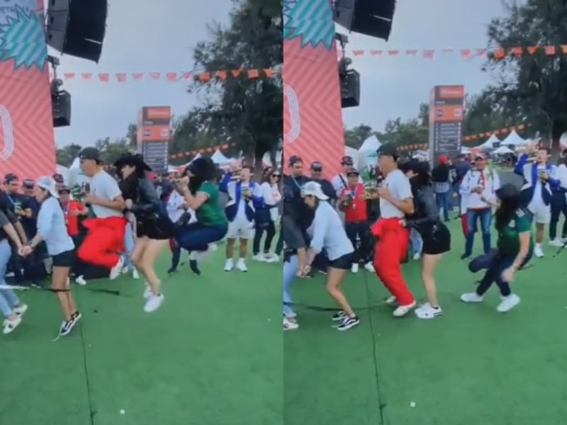 Chica se fractura el tobillo en el Gran Premio durante un concurso